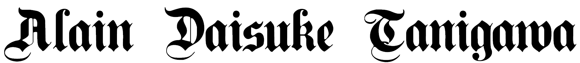 Alain Daisuke Tanigawa
